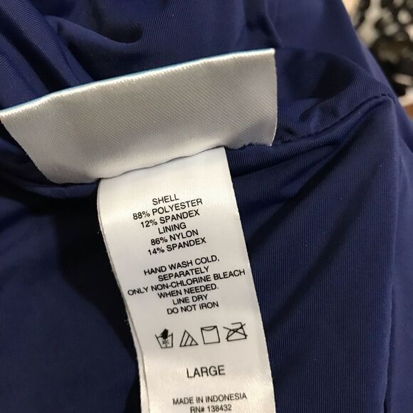 Modcloth NWOT Floral Plunge Swimsuit Size Large - Picture 9 of 9